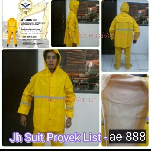 Gambar LAYAR SUIT PROJECT YELLOW LIST JAS HUJAN PROYEK KUNING - Kuning dari IndonesiaVarian Jakarta Utara Tokopedia