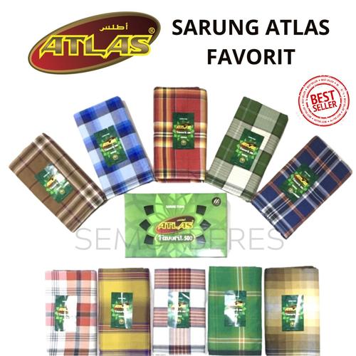Foto Produk Sarung Tenun Atlas Favorit 500 - BEST QUALITY - Warna Acak dari SemuaBeres