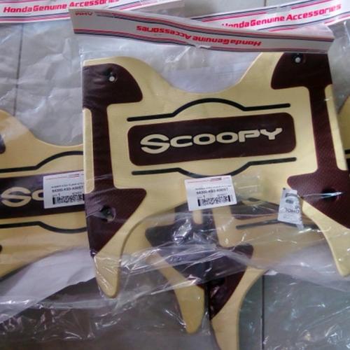Foto Produk Karpet Pijakan Kaki Honda All New Scoopy 2017 2018 2019 2020 Ori Ahm dari Soccer acc motor