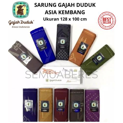 Foto Produk Sarung Gajah Duduk Asia Kembang - Warna Acak dari SemuaBeres