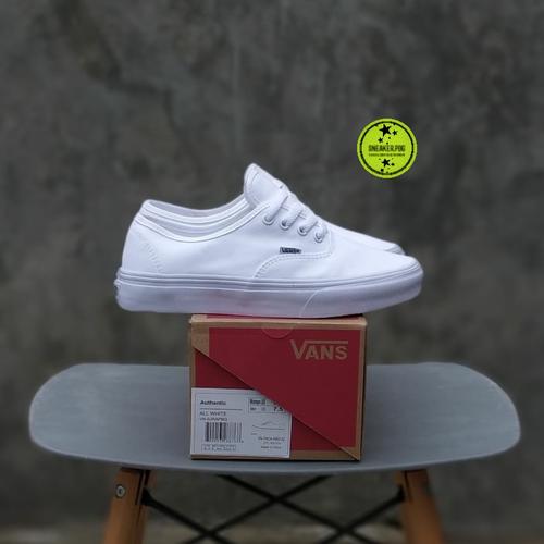 all white original vans