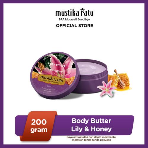 Foto Produk Mustika Ratu Lily & Madu Body Butter 200gr dari Mustika Ratu