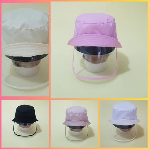 anak / Bucket hat baby kids - Hitam 