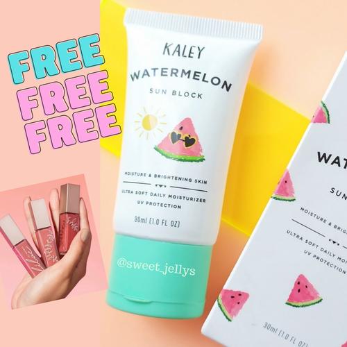 kaley watermelon sunblock