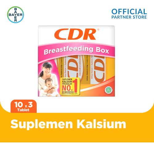 Foto Produk Breastfeeding Pack (CDR Rasa Jeruk 10 Tablet x 3 Unit) dari Bayer Health Partner
