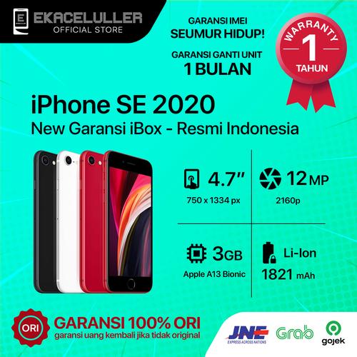 Jual Iphone Se2 2020 256gb New Garansi Resmi Tam Ibox Kab Tangerang Ekaceluller 