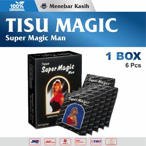 Jual Tissue Super Power Magic Man Tisu Magic Man 1 Pack Isi 6 Sachet Jakarta Selatan Menebar Kasih Tokopedia