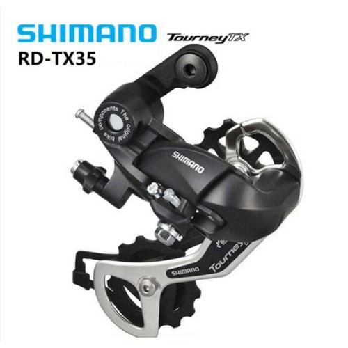 Gambar Shimano Tourney Rd Tx35 5/6/7/8 Speed Derailleur Belakang Untuk Sepeda - Logo dari domelton store Kota Depok Tokopedia