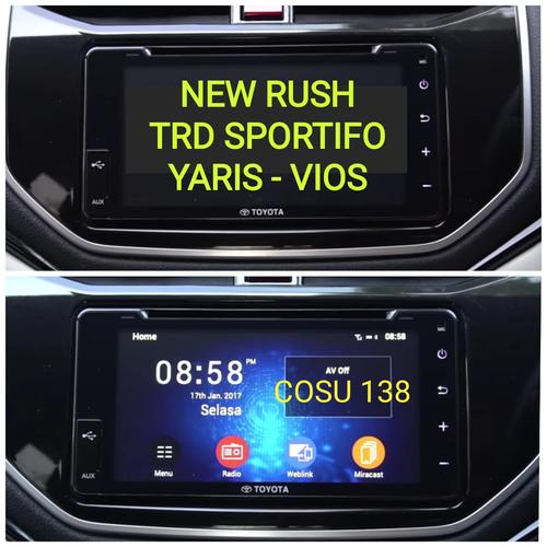 Foto Produk Anti Gores Premium Head Unit TOYOTA RUSH VIOS YARIS Best Quality dari COSU 138