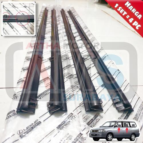 Foto Produk Karet pelipit list kaca wheater Strip Kijang New Kapsul Depan 1set dari ARTHA MOTOR SURABAYA
