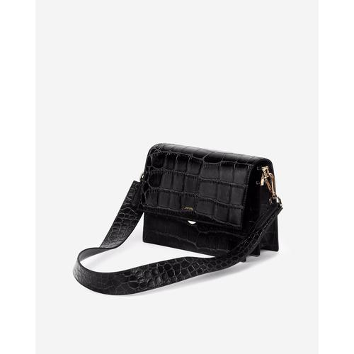 Foto Produk JW PEI Mini Flap 100% Original - Black Croc dari Eclaire Authentic