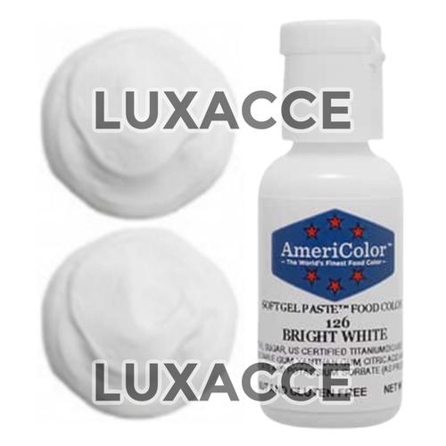 Foto Produk AMERICOLOR SOFTGEL PASTE BRIGHT WHITE 0.75 OZ dari luxacce