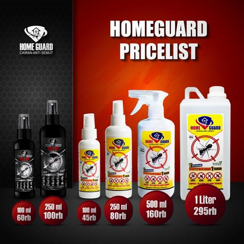 Foto Produk Home Guard 100ml/ Obat anti semut/ obat anti kecoa/ semprotan anti sem - 100ml dari buttercup_id