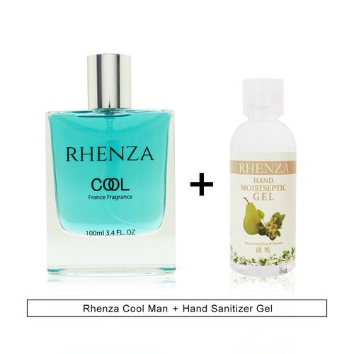 Foto Produk Rhenza Cool Man & Hand Sanitizer Gel dari Rumah Parfum