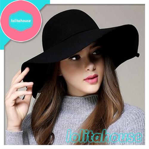 Topi fedora wanita Clearance