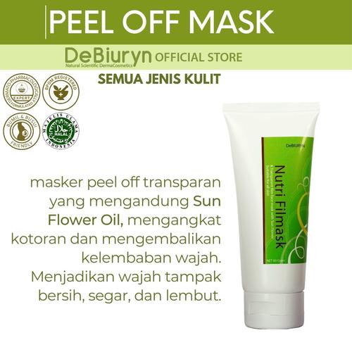 Foto Produk DeBiuryn Nutri Filmask 80gr - Masker Wajah dari Debiuryn Dermacosmetics