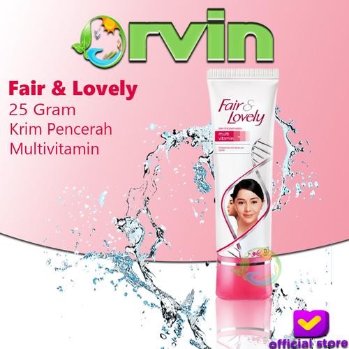 Foto Produk Fair & Lovely Krim Pencerah Harian 25G / Fair And Lovely / Pelembab dari Orvin Health & Beauty