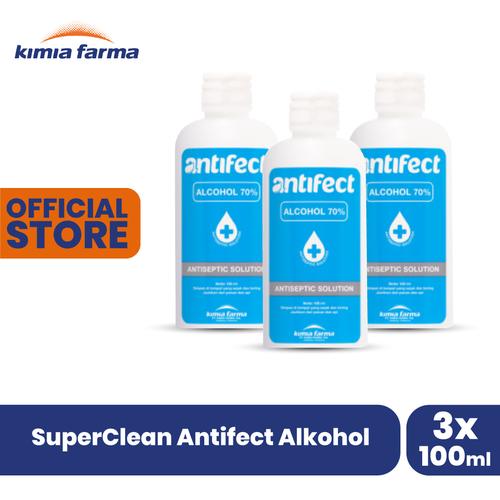 Foto Produk SuperClean Antifect Alkohol dari Kimia Farma Official