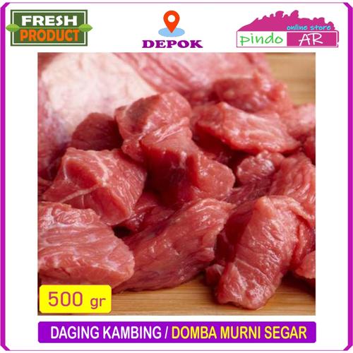 Gambar DAGING KAMBING SEGAR TANPA TULANG 500 GRAM - DAGING KAMBING dari Pindo AR Kota Depok Tokopedia