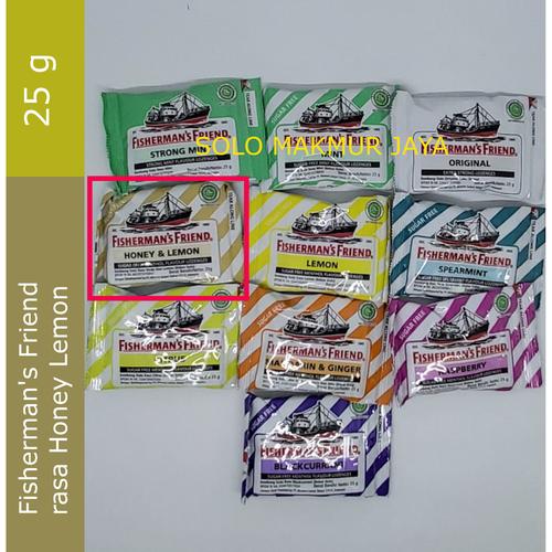 Foto Produk Fisherman Fishermans Friend Friends 25g - Honey Lemon dari Solo Makmur Jaya