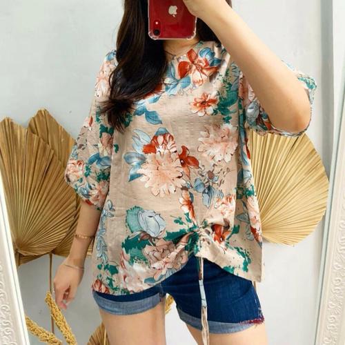 Jual Irene Floral Oversized Blouse 