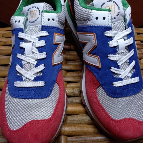 Jual new balance 574 blue red - Kota 