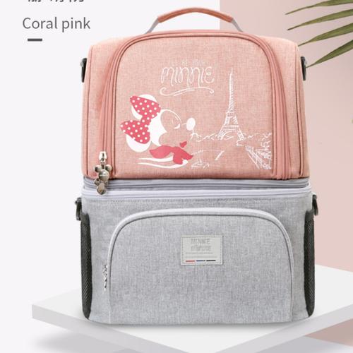 pink backpack cooler