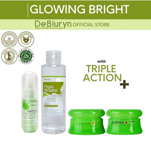 Foto Produk DeBiuryn Glowing Bright Pack dari Debiuryn Dermacosmetics