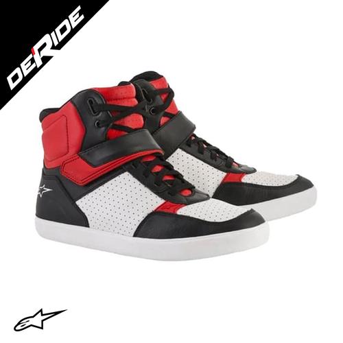 Foto Produk Alpinestars LUNAR RIDING SHOE - BLACK WHITE RED - 44 dari DeRide Official Store