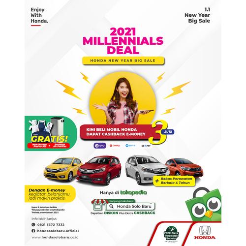 Foto Produk Promo Honda Millennials Deal dari Honda Solo Baru