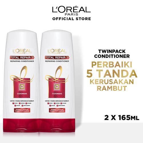 Foto Produk L'Orèal Paris Total Repair 5 Conditioner Twinpack dari L'oreal Paris