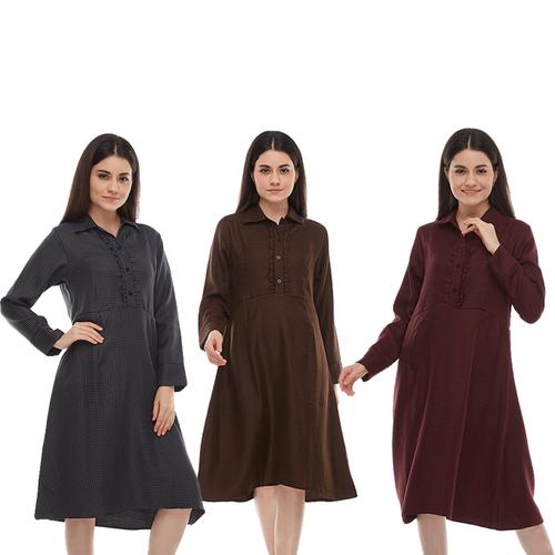 Foto Produk Dress Midi Rebertus Alamanda - Merah dari Rebertus