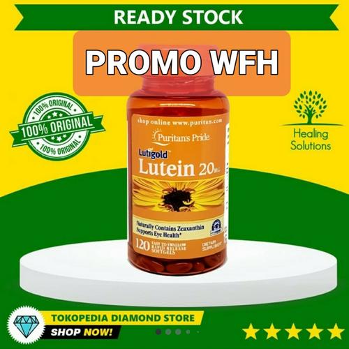 Foto Produk Puritan Lutein 20 Mg isi 120 Softgels with Zeaxanthin - Ori USA - 60 Softgels dari Healing Solutions
