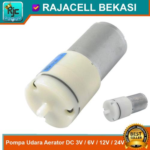 Jual Aerator Pompa Udara Mini Portable Micro Air Pump 3V 5V 6V 12V 24V ...