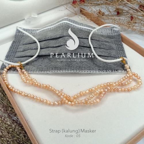 Gambar Strap/kalung masker mutiara asli Kode 05 - Strap Saja dari Pearlium Jewelry undefined Tokopedia
