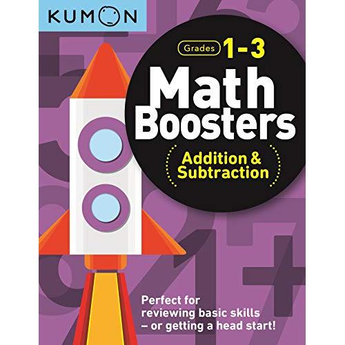 Foto Produk Buku Anak - Kumon - Math Boosters: Addition & Subtraction (Grades 1-3) dari Kumon Publishing INA
