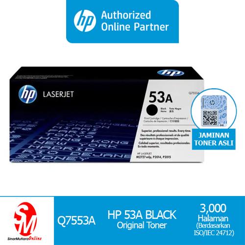 Jual Toner HP 53A Q7553A for LJ P2015 Black - Jakarta Barat - Sinarmutiara  Online | Tokopedia
