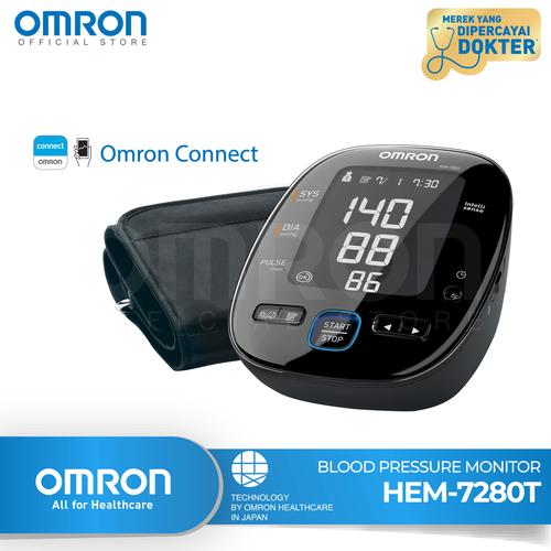 Foto Produk OMRON AUTOMATIC BLOOD PRESSURE MONITOR HEM-7280T WITH Bluetooth dari Omron Healthcare