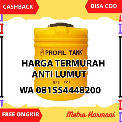 Foto Produk Tandon Air /Tangki Air Profil Tank 500 Liter Surabaya - BPE 550 Liter dari Metro Harmoni