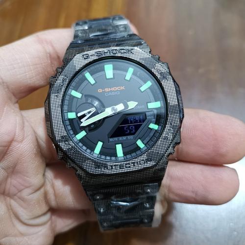 Jual Casio G-Shock GA-2110 Camo Metal Band With Strontium Lume Index -  Jakarta Barat - Arloji Express | Tokopedia