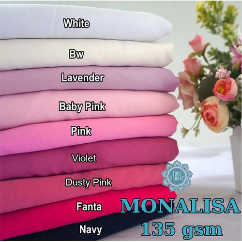 Foto Produk Kain Polos - Wollpeach / Wolfis / Wolvis dari Toko Brukat