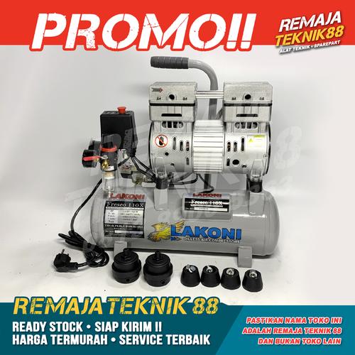 Foto Produk KOMPRESOR ANGIN / 1HP LAKONI FRESCO 110X / KOMPRESOR OILESS /TANPA OLI dari Remaja Teknik 88