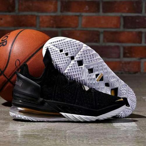 black lebron 18