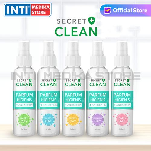 Foto Produk SECRET CLEAN - Parfum Higienis Antiseptik 100 ml | Parfum Wanita - Sunny Day dari INTI MEDIKA STORE