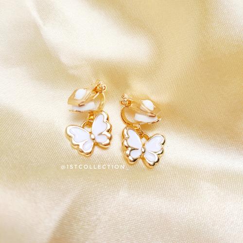 Foto Produk MINI BUTTERFLY EARCLIP / ANTING JEPIT / ANTING TANPA TINDIK dari 1st-Collection