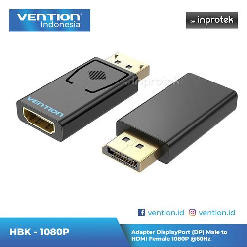 Foto Produk Vention HBK Adapter Converter DisplayPort (DP) Male to HDMI Female dari Vention Indonesia