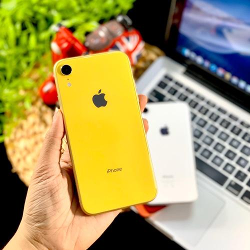 Foto Produk Second iPhone XR 256GB Nano+eSim, Mulus LikeNew, Fullset Original - Yellow dari Wonderland Store
