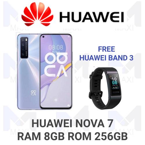 Foto Produk Huawei Nova 7 5G 8/256 Ram 8gb Rom 256gb Garansi Resmi - Ungu dari Maxi phone cell