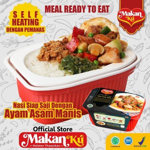Gambar MakanKu Ayam Asam Manis - Nasi Siap Saji Dengan Ayam Asam Manis (MRE) dari MakanKu Ready Meal Kab. Sukoharjo Tokopedia