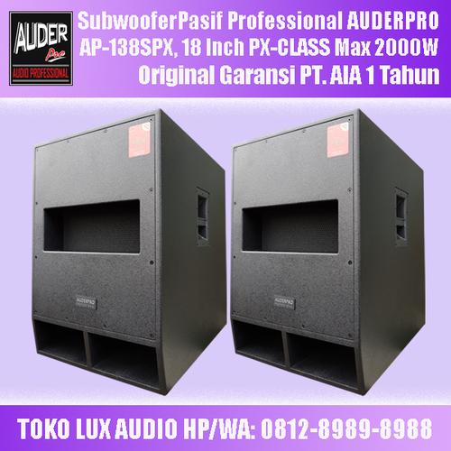Jual Subwoofer pasif AUDERPRO AP138SPX untuk lapangan indoor dan